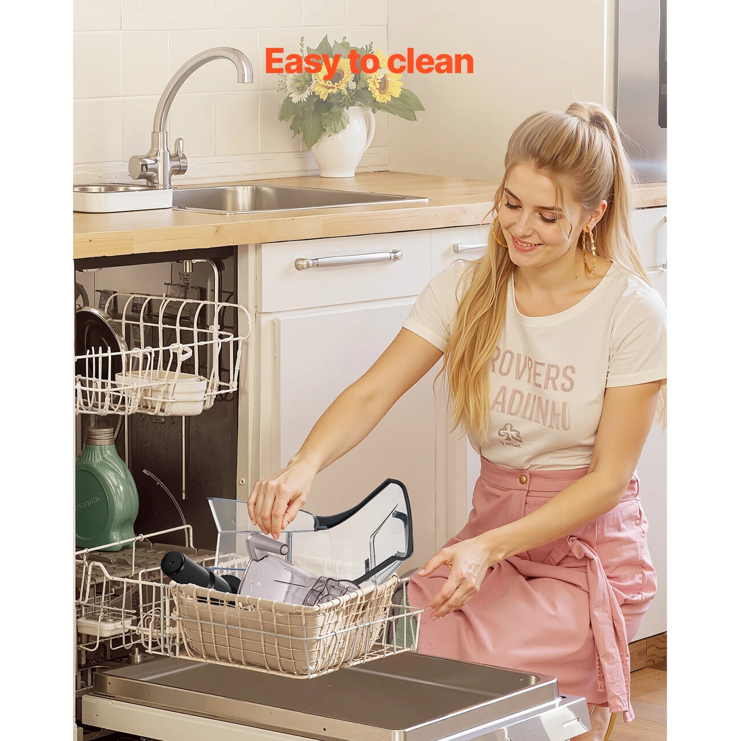 VEVOR 1400W Electric Blender For Smoothies And Food Processing