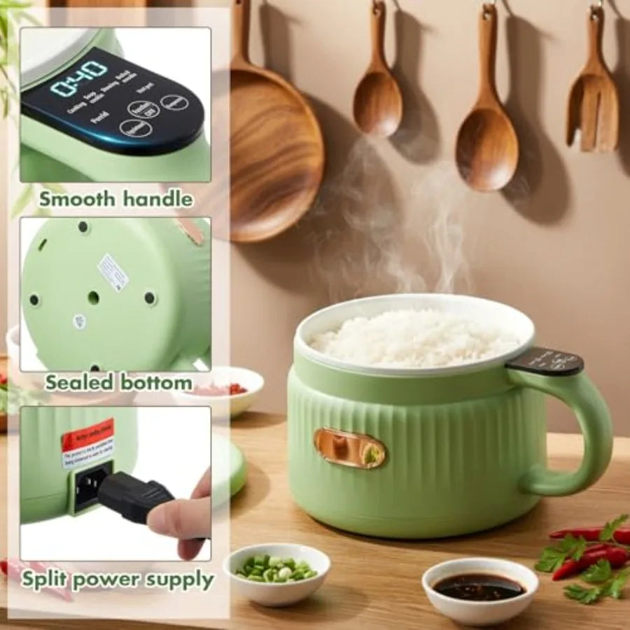 YAO HUI HUANG Electric Ramen Rice Cooker With Dry Protection