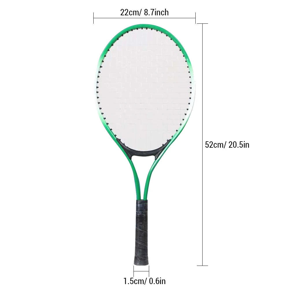 LIXADA Junior Kids Tennis Rackets With Ball Trainer For Beginners