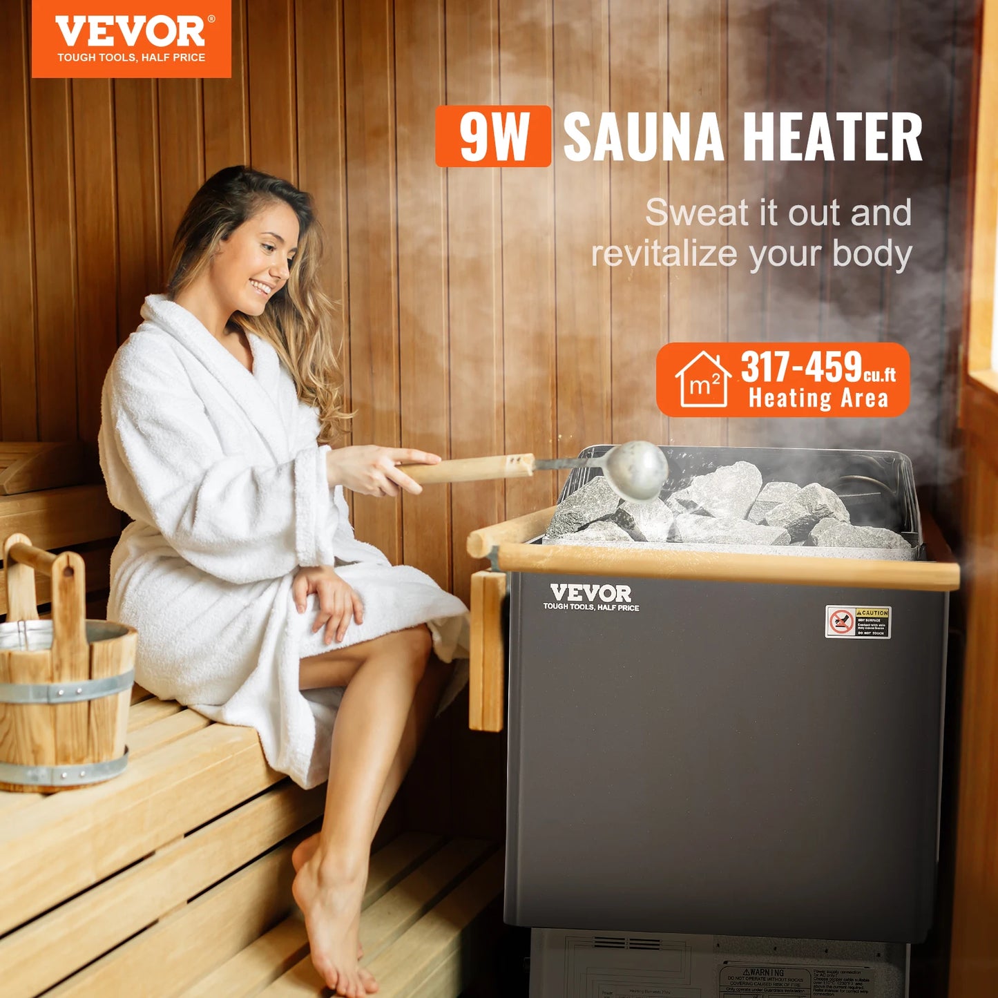 Sauna Heater 220V Electric Sauna Stove For Home Spa by S And B Enterprise