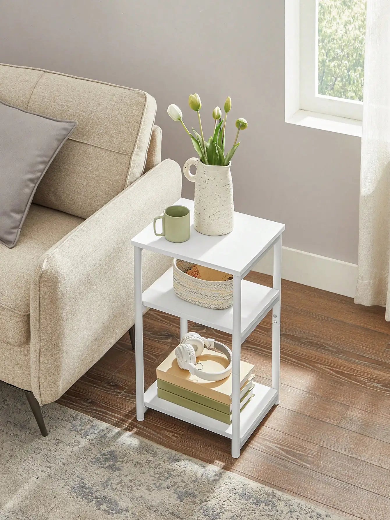 Wooden Side Table End Table For Living Room Bedroom Office by S And B Enterprise